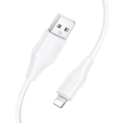 Daten- und Ladekabel USB-A - Lightning HOCO X124, 18W, 1m, Weiß
