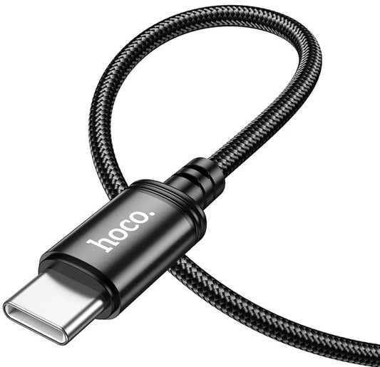 USB-C Data- en Oplaadkabel - USB-C HOCO X91, 60W, 3m, Zwart