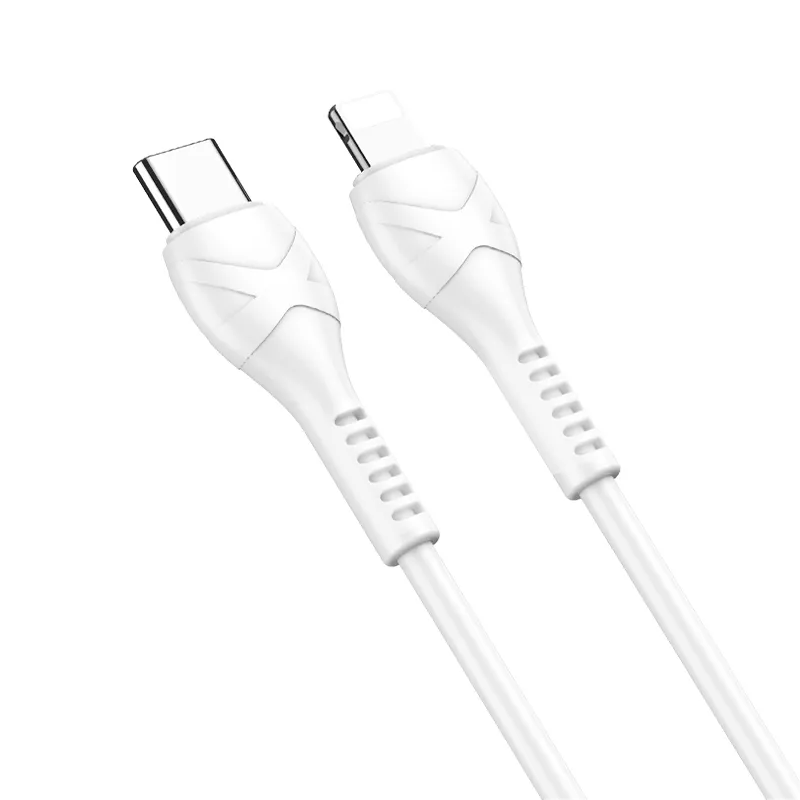 USB-C - Lightning Daten- und Ladekabel HOCO X37, 27W, 1m, Weiß