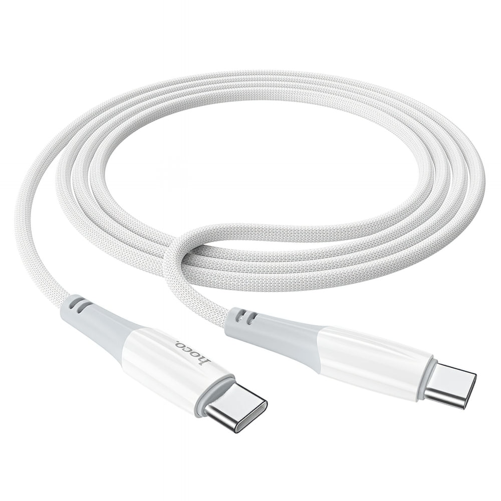 USB-C Data en Oplaadkabel - USB-C HOCO X70, 60W, 1m, Wit