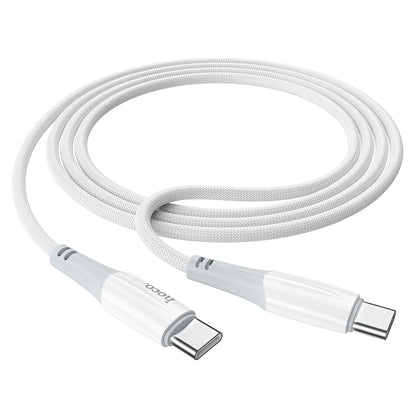 USB-C Data en Oplaadkabel - USB-C HOCO X70, 60W, 1m, Wit