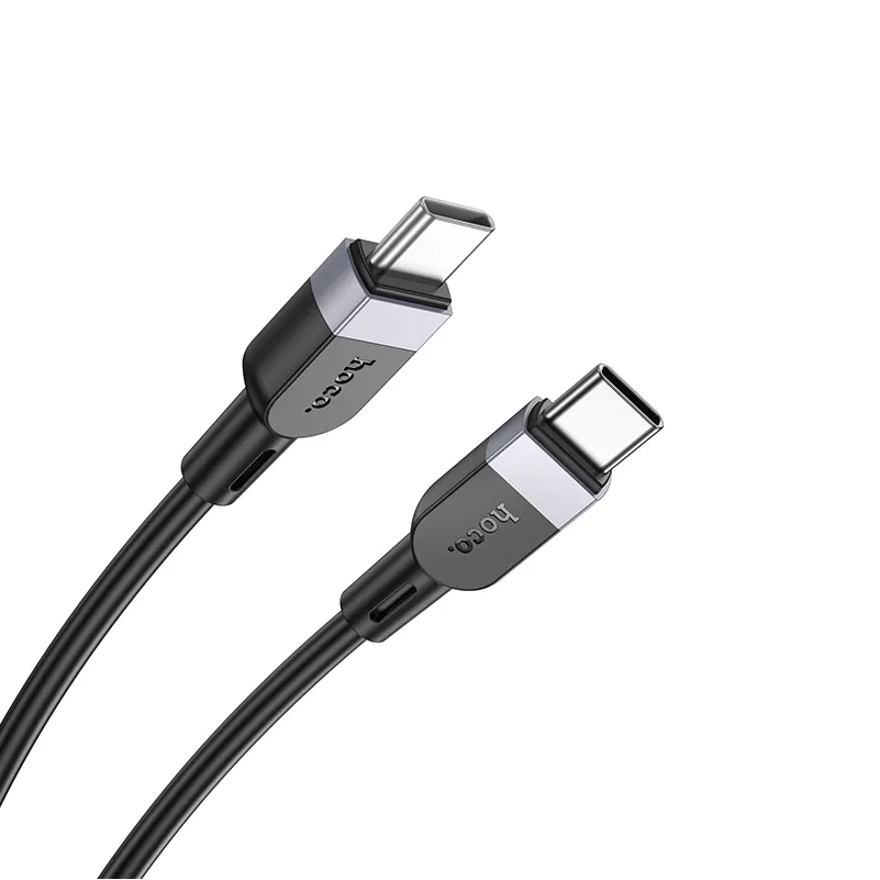 USB-C Daten- und Ladekabel - USB-C HOCO X109, 60W, 1m, Schwarz