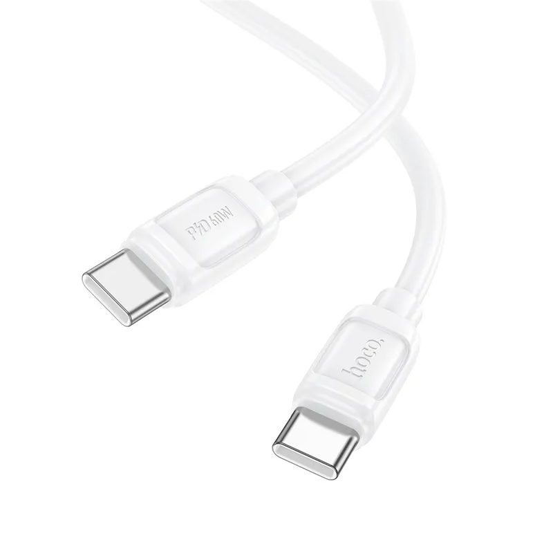 USB-C Data- en Oplaadkabel - USB-C HOCO X115, 240W, 1m, Wit