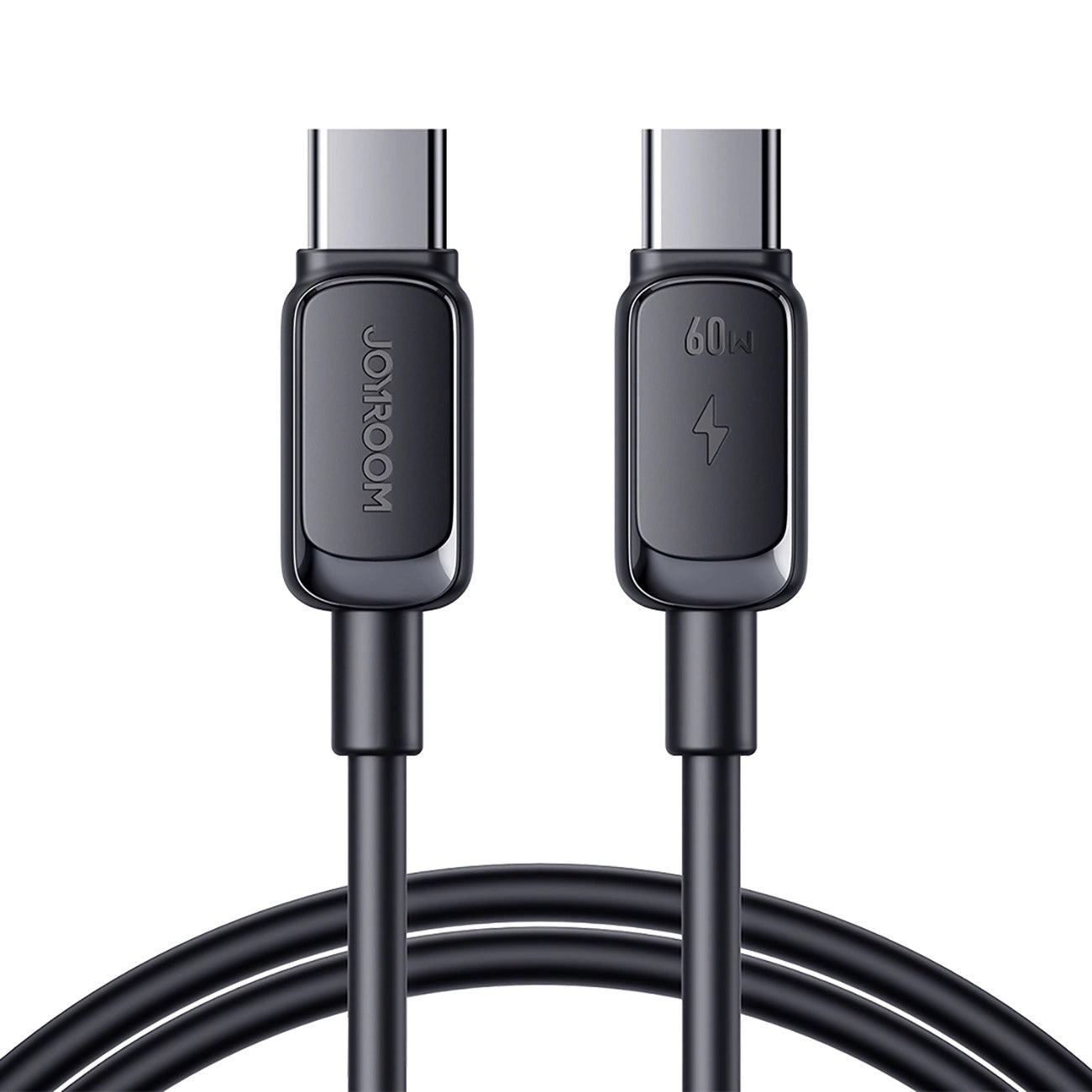 USB-C - USB-C Data- en Oplaadkabel Joyroom A14, 60W, 1.2m, Zwart