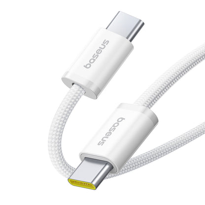 Data- en Oplaadkabel USB-C - USB-C Baseus Dynamic 4 Series, 100W, 1m, Wit P10381400211-00