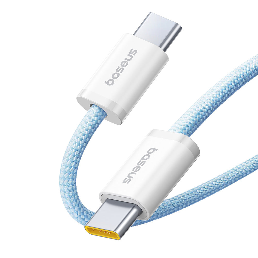 USB-C Data en Oplaadkabel - USB-C Baseus Dynamic 4 Series, 100W, 1m, Blauw P10381400311-00