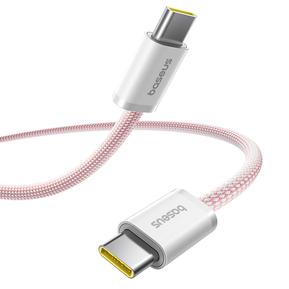 USB-C Data en Oplaadkabel - USB-C Baseus Dynamic 4 Series, 100W, 1m, Roze P10381400411-00