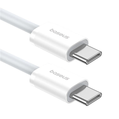 Câble de Données et de Charge USB-C - USB-C Baseus Superior Series 2, 30W, 1m, Blanc P10365200211-00