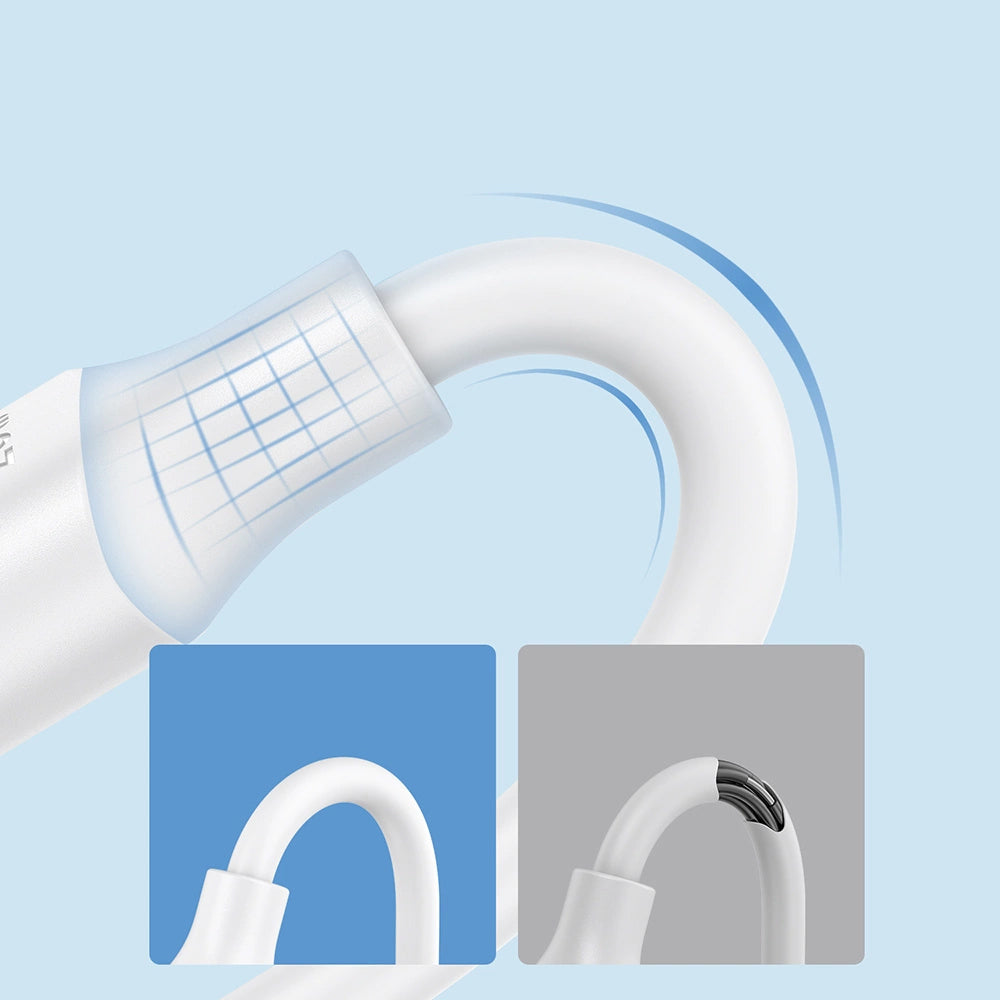Câble de Données et de Charge USB-C - USB-C Joyroom S-A9, 60W, 1m, Blanc