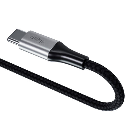 USB-C Data and Charging Cable - USB-C Allity. AUC-01, 100W, 1m, Black