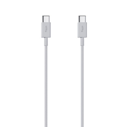 USB-C Data- en Oplaadkabel - USB-C Allity. AUC-03, 100W, 1m, Wit