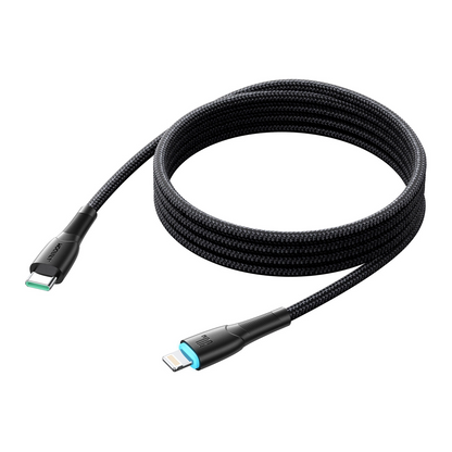 USB-C - Lightning Lade- und Datenkabel Joyroom S-A32, 30W, 1m, Schwarz