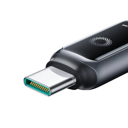 USB-C Daten- und Ladekabel - USB-C Joyroom S-A55 StarFlight Display, 100W, 1.2m, Schwarz