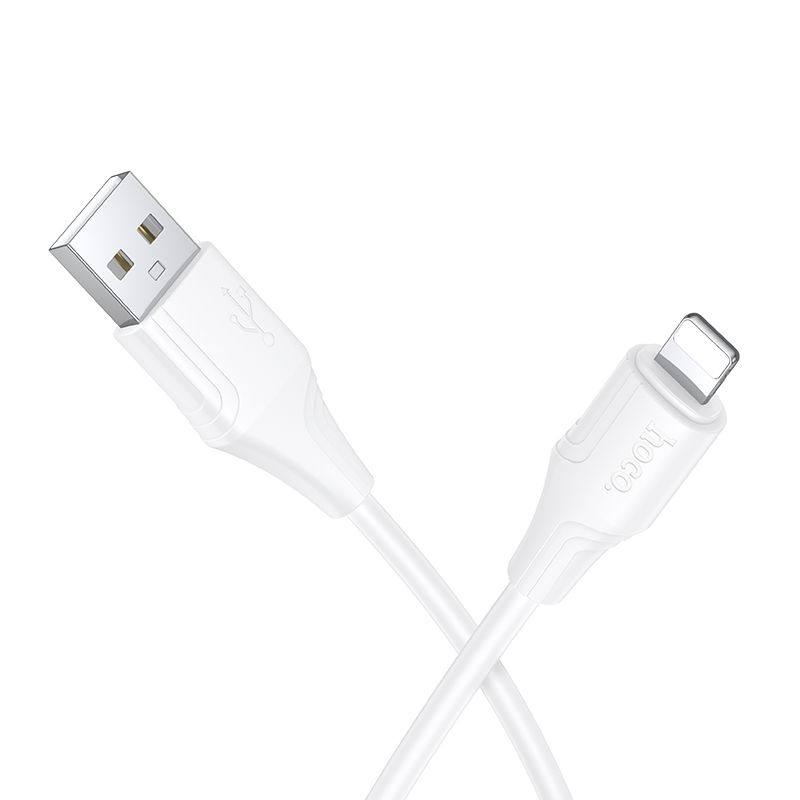 Daten- und Ladekabel USB-A - Lightning HOCO X124, 18W, 1m, Weiß