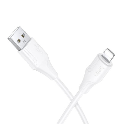 Daten- und Ladekabel USB-A - Lightning HOCO X124, 18W, 1m, Weiß