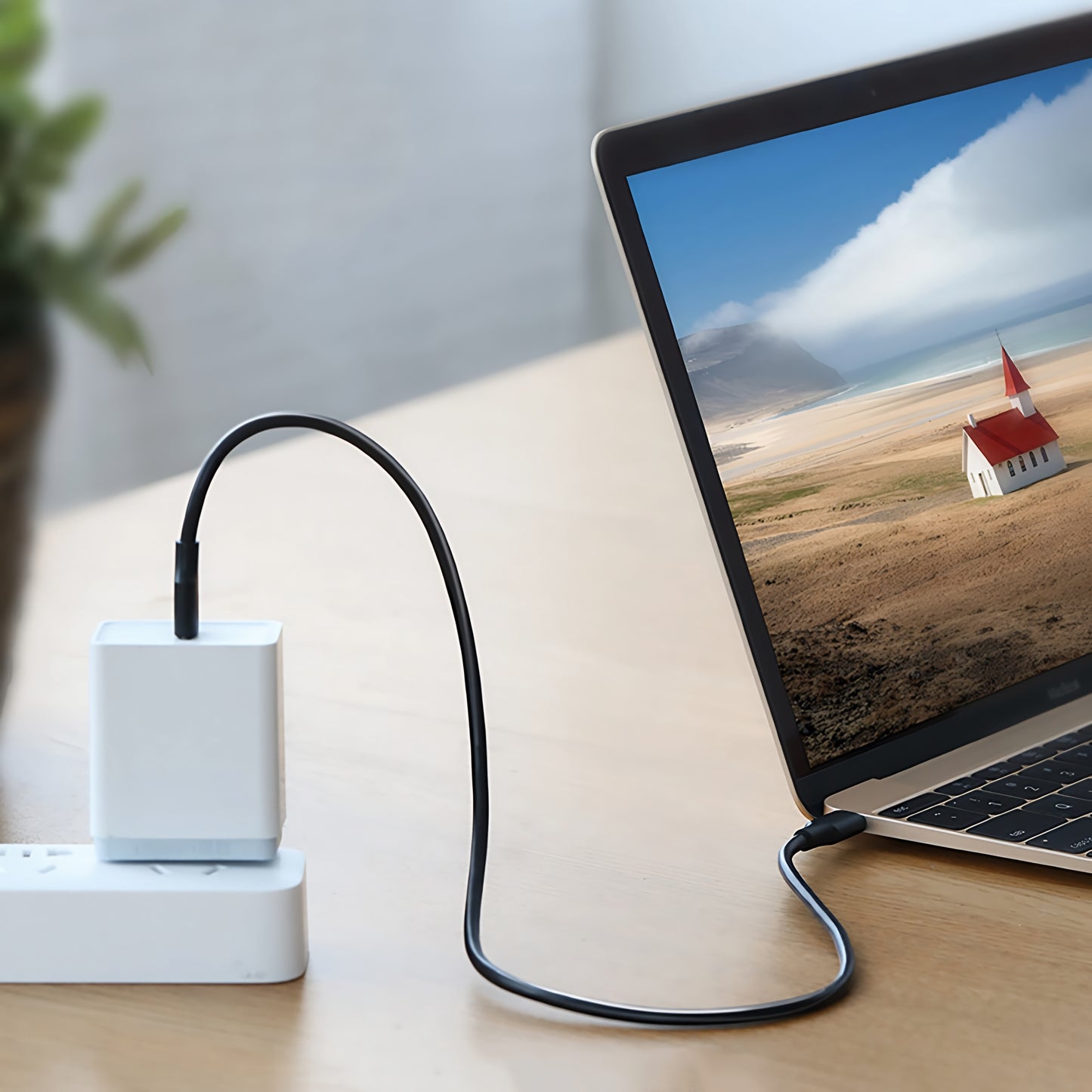 USB-C Data- en Oplaadkabel - USB-C UGREEN US286, 60W, 3m, Zwart
