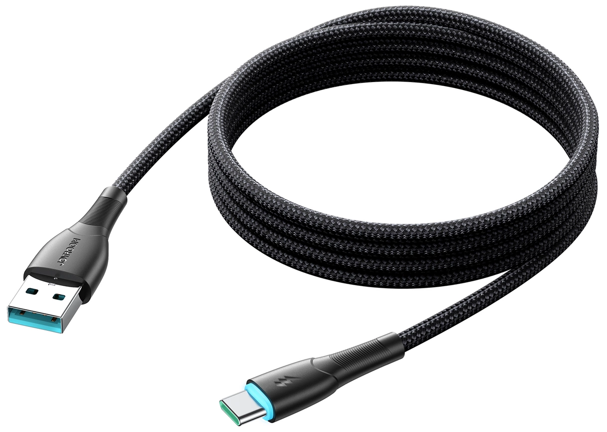 Data- en Oplaadkabel USB-A - USB-C Joyroom S-A32, 18W, 1m, Zwart