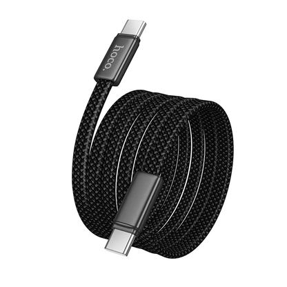 USB-C Data- en Oplaadkabel - USB-C HOCO X125, 60W, 1m, Zwart
