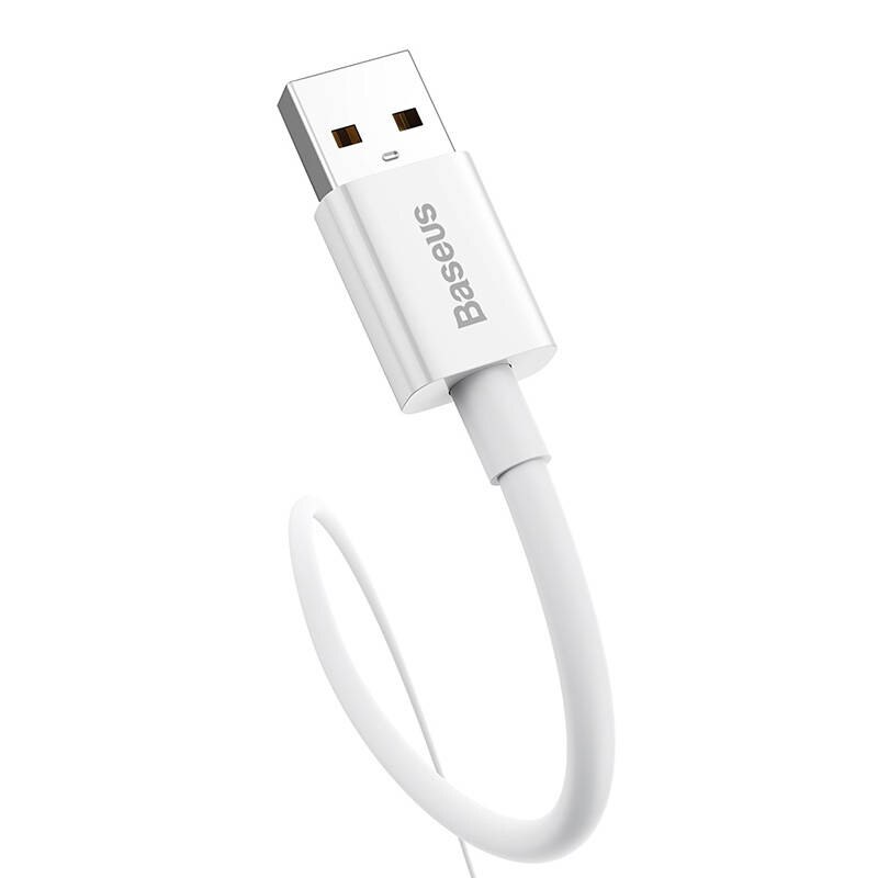 Câble de Données et de Charge USB-A - USB-C Baseus Superior Series, 100W, 1m, Blanc P10320102214-01