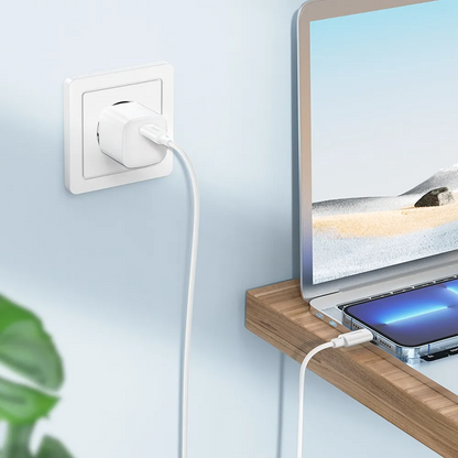 USB-C - Lightning Datakabel en Oplaadkabel HOCO X88, 20W, 1m, Wit