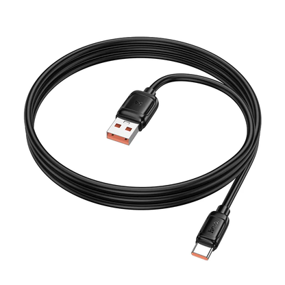 Daten- und Ladekabel USB-A - USB-C HOCO X115, 100W, 1m, Schwarz