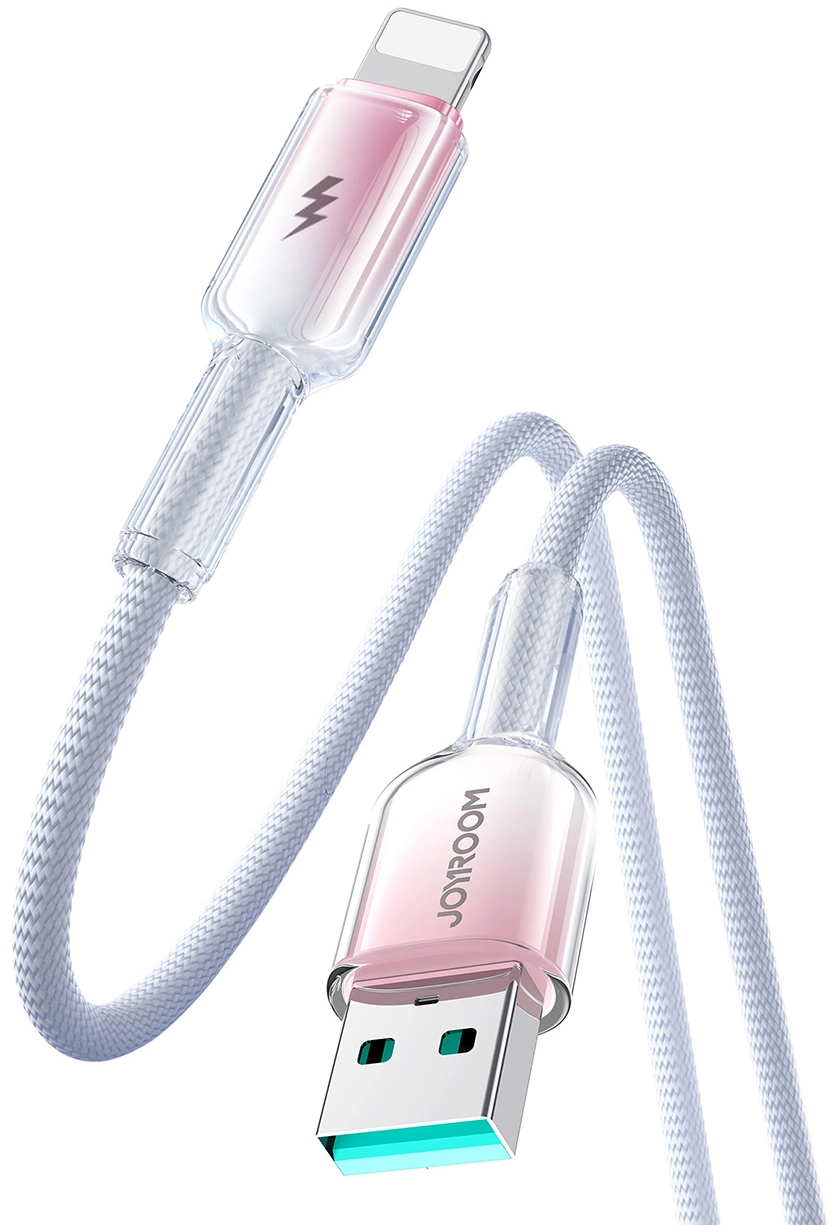 Câble de données et de charge USB-A - Lightning Joyroom S-A42, 18W, 1,2m, Blanc