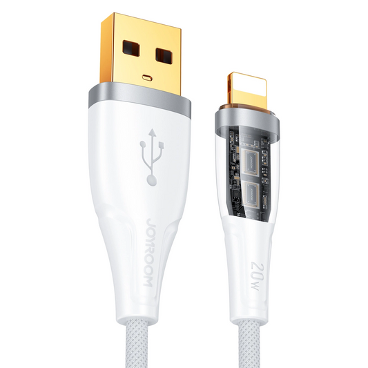 Daten- und Ladekabel USB-A - Lightning Joyroom S-UL012A3, 18W, 1,2m, Weiß