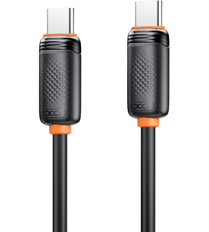Câble de données et de charge USB-C - USB-C XO Design NB-Q302B, 60W, 1m, Noir