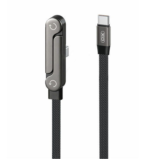 Câble de données et de charge USB-C - USB-C XO Design NB-Q311, 240W, 1,5m, Noir