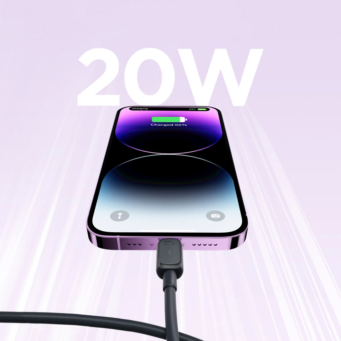 USB-C to Lightning Data and Charging Cable Joyroom A14, 20W, 1.2m, Black