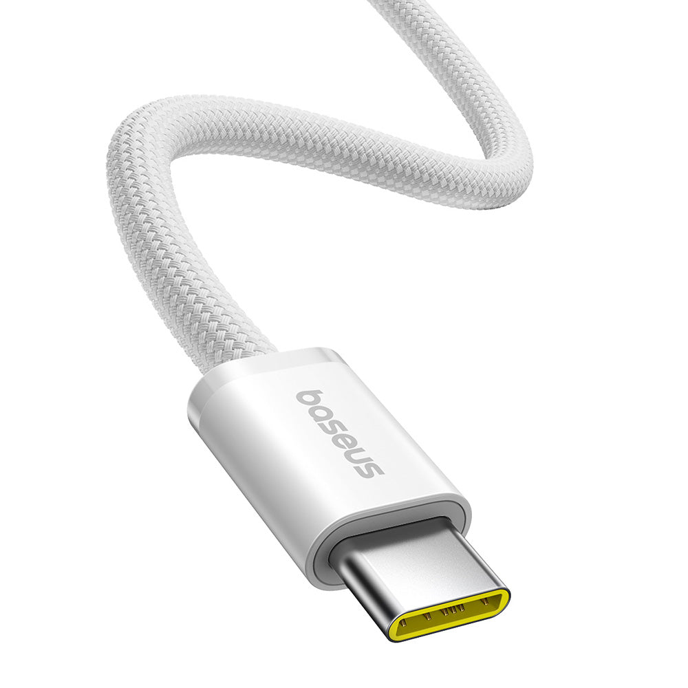 Data- en Oplaadkabel USB-C - USB-C Baseus Dynamic 4 Series, 100W, 1m, Wit P10381400211-00