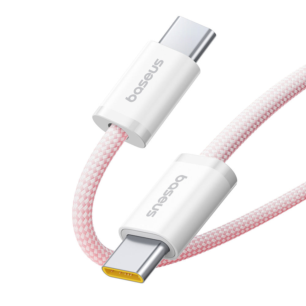 USB-C Data en Oplaadkabel - USB-C Baseus Dynamic 4 Series, 100W, 1m, Roze P10381400411-00