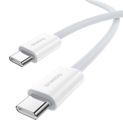 Câble de Données et de Charge USB-C - USB-C Baseus Superior Series 2, 30W, 1m, Blanc P10365200211-00