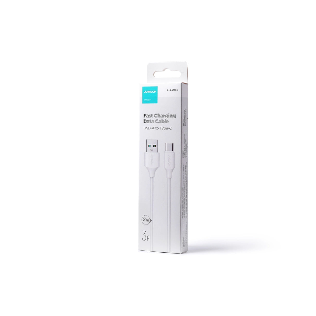 Data- en Oplaadkabel USB-A - USB-C Joyroom S-A9, 20W, 2m, Wit
