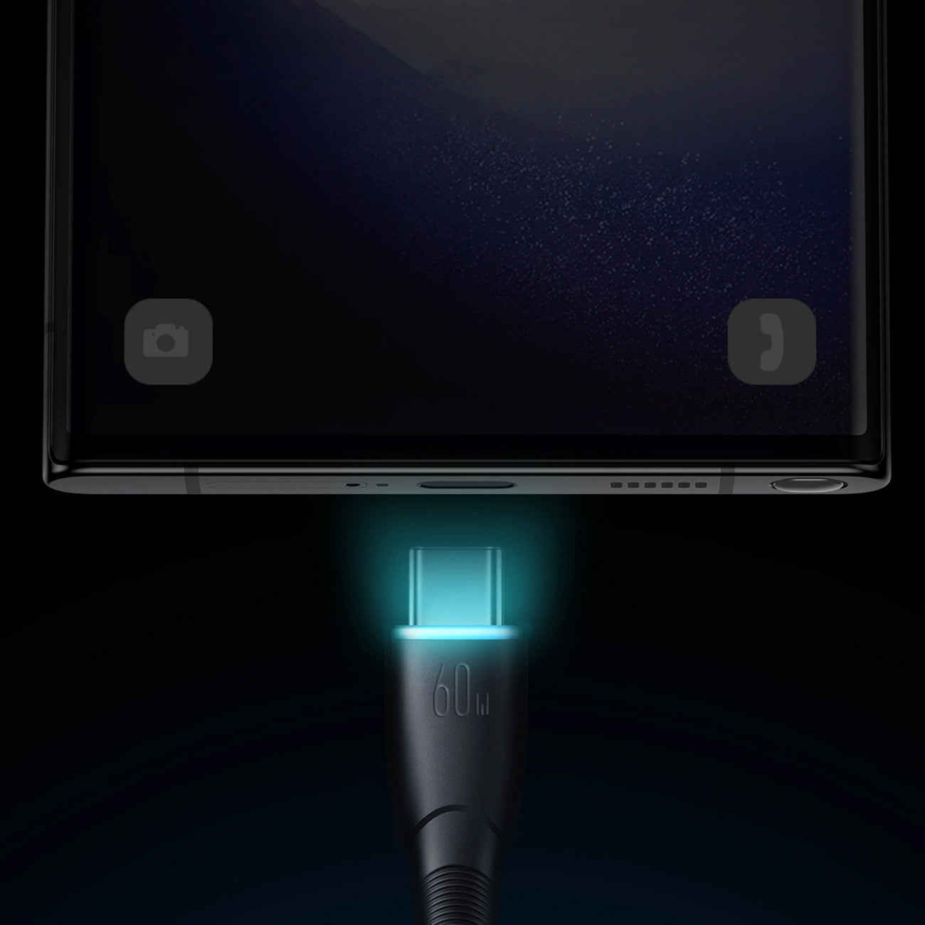 Câble de Données et de Charge USB-C - USB-C Joyroom S-A32, 60W, 1m, Noir