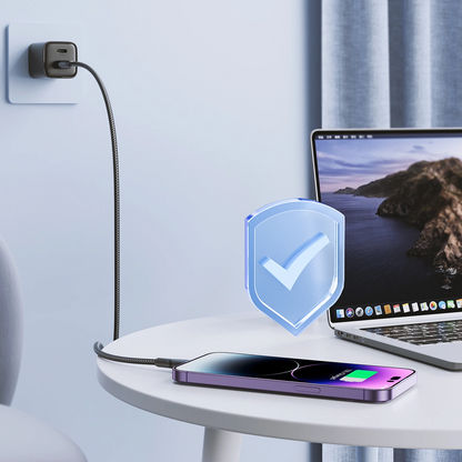 USB-A - Lightning Data- en Oplaadkabel Joyroom S-A11, 18W, 1.2m, Zwart