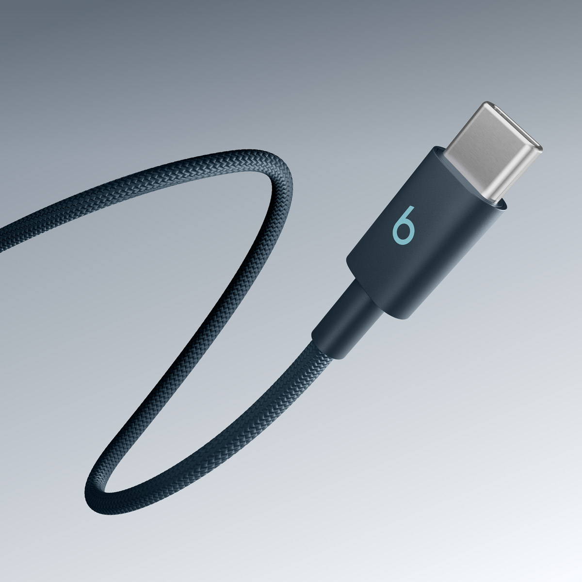 USB-C - USB-C Beats Data- en Oplaadkabel, 1.5m, Blauw MDGE4ZM/A