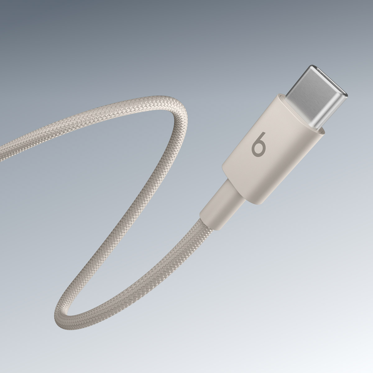 USB-C - USB-C Beats Data- en Oplaadkabel, 1.5m, Beige MDGD4ZM/A