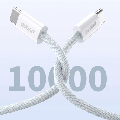 USB-C Data- en Oplaadkabel - USB-C Dudao L6C, 30W, 1m, Blauw
