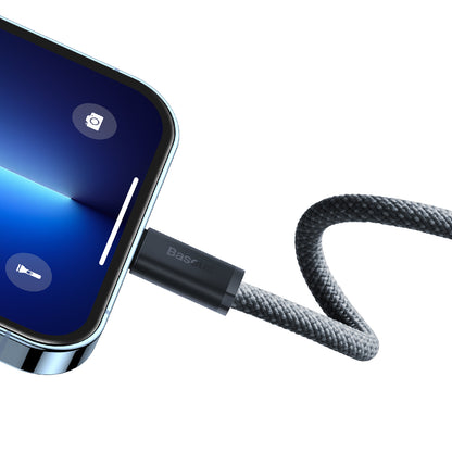 USB-C - Lightning Baseus Dynamic Series Data en Oplaadkabel, 20W, 1m, Grijs CALD000016