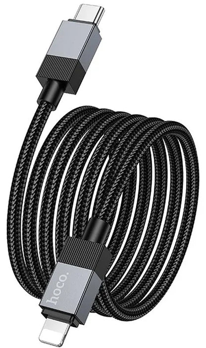 Daten- und Ladekabel USB-C - Lightning HOCO X110, 27W, 1m, Schwarz