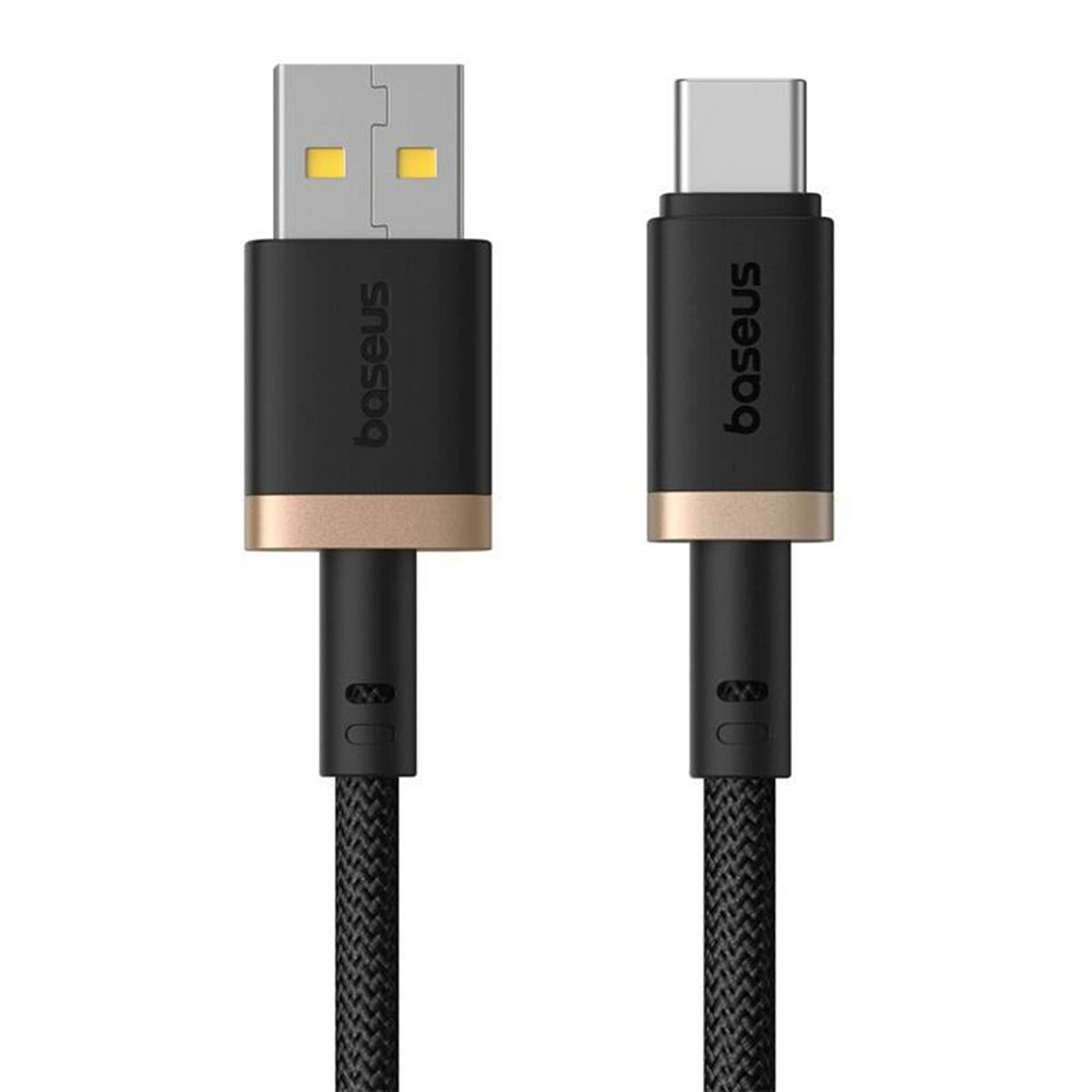 Câble de Données et de Charge USB-A - USB-C Baseus Dura Series, 60W, 2m, Doré P10377802U01-02