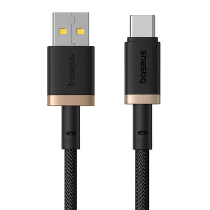 Câble de Données et de Charge USB-A - USB-C Baseus Dura Series, 60W, 2m, Doré P10377802U01-02