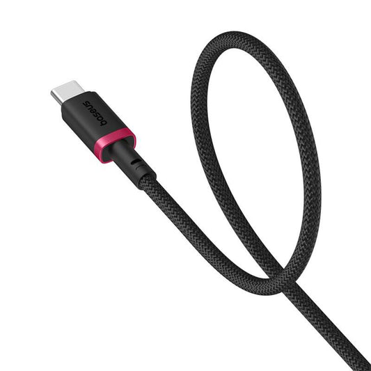 Data- en Oplaadkabel USB-A - USB-C Baseus Dura Series, 60W, 2m, Rood P10377802U01-03