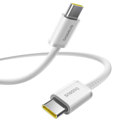 Data- en Oplaadkabel USB-C - USB-C Baseus Dynamic 4 Series, 100W, 1m, Wit P10381400211-00