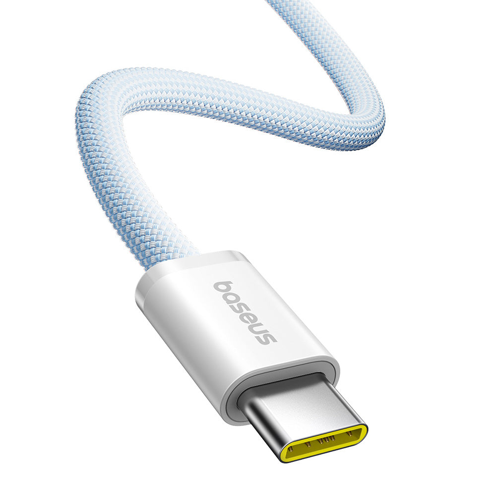 USB-C Data en Oplaadkabel - USB-C Baseus Dynamic 4 Series, 100W, 1m, Blauw P10381400311-00