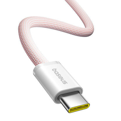 USB-C Data en Oplaadkabel - USB-C Baseus Dynamic 4 Series, 100W, 1m, Roze P10381400411-00
