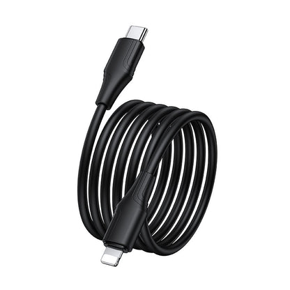 USB-C - Lightning Daten- und Ladekabel HOCO X124, 27W, 1m, Schwarz