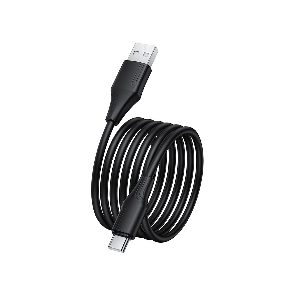 Câble de Données et de Charge USB-A - USB-C HOCO X124, 18W, 1m, Noir