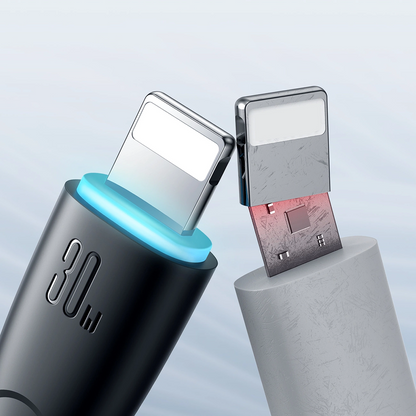 USB-C - Lightning Lade- und Datenkabel Joyroom S-A32, 30W, 1m, Schwarz